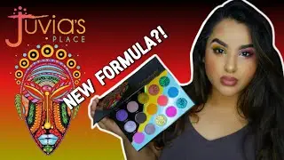 JUVIA&rsquo;S PLACE WAHALA PALETTE REVIEW | SWATCHES & 2 LOOKS | NEW FORMULA?!