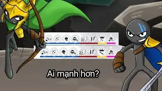 Thử chơi meta deck mới | Stick War Saga | 1v1 standard 