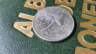 QUARTER DOLLAR - 2008 - OKLAHOMA