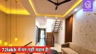 🏡3bhk luxury Duplex villa in 📍Sirsi Road jaipur ₹72lac😱  Ep15 #jaipurproperty