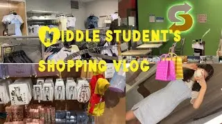 Middle school student&rsquo;s shopping day in Japan🛍/Lalaport/ITZYvsH&M/Subway 🌯🥤/Disney shop💙🧜&zwj;♀️
