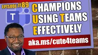 Accessibility in Microsoft Teams Meetings - #cute4teams