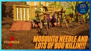 Crafting the Mosquito Needle & Cook Stove | Blueberry Raiding - Grounded 2 E8