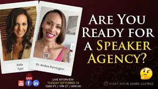 Speaker Agent Kelly Tyler | Are you READY FOR A SPEAKER AGENCY or bureau to get more paid gigs?
