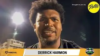Steelers training camp: Derrick Harmon on atmosphere in Latrobe after Friday Night Lights scrimmage