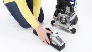 Install power nozzle on Kirby system
