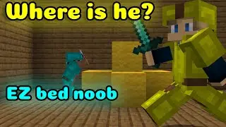 Winning a game of bedwars as a noob in 2026...