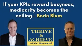 Boris Blum Pt. 1 - The Discipline Behind Elite Execution