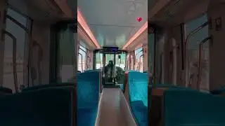 Newly opened tram, Turquoise Line in Lusail, Qatar