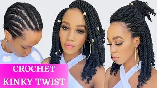 🔥EASY CROCHET TWIST /KINKY TWIST / N0 TENSION/ 45 MINS /Beginner Friendly / Protective Style / Tupo1