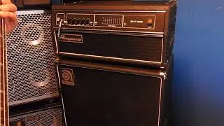 AMPEG - SVT 450 Bass Head Review. Made in America plus bass cover up date