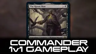 The Raven Man Commander 1v1 Gameplay | MTG Dominaria United | tribalkai