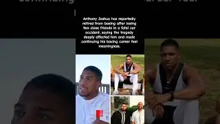 &ldquo;I Am Retired &mdash; Anthony Joshua Walks Away From Boxing 😢‼️&rdquo; #shorts