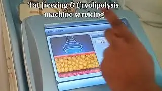Fat freezing & Cryolipolysis machine servicing.