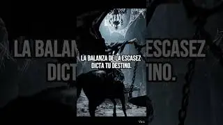 El Jinete del HAMBRE: El &Aacute;ngel de la Escasez | Oscuridad y Desolaci&oacute;n