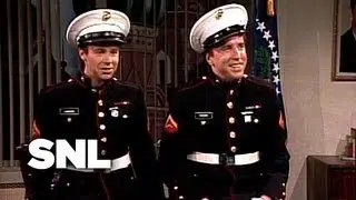 Cold Opening: Two Dumb Marines - Saturday Night Live