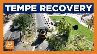Tempe opens storm recovery center after microburst damage