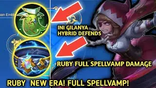 INI RAHASIA RUBY SAKIT! SETTING EMBLEM DAN BUILD RUBY TERSAKIT 2026 HACK SPELLVAMP RUBY! 