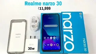 Realme Narzo 30 ⚡ Unboxing || Review || Camera || Faceunlock & Fingerprint || Price