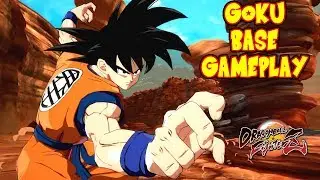 DRAGON BALL FIGHTERZ - GOKU BASE GAMEPLAY LA GENKIDAMA SUPREMA QUE DA RISA | RAFYTA18