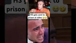 HS отправляют в тюрьму, видео с искусственным интеллектом 😭🤣 #hstikkytokky #смешно #хеллоуин