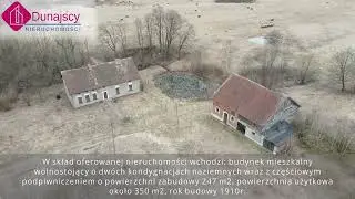 DUNAJSCY NIERUCHOMOŚCI - NA SPRZEDAŻ - SIEDLISKO W DWÓRZNIE POW. BARTOSZYCKI