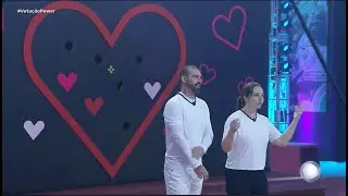 POWER COUPLE: Radamés e Rafa concluem a Prova dos Casais Estourando balões às cegas