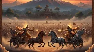 Epic Mahabharata War- First Google VEO 3 Edit ⚔️