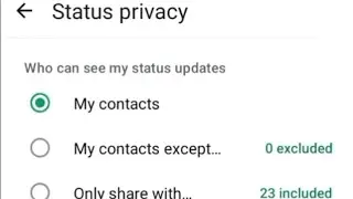 WhatsApp Status Privacy Settings | Sirf Kuch Logon Ko Status Dikhane Ka Tarika | New Update 2026