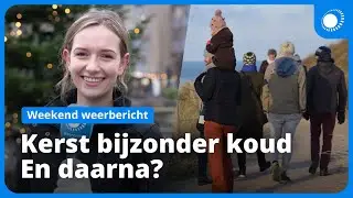 Zo zonnig en koud verlopen de kerstdagen | Kerst weekend weerbericht