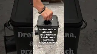 Pojemniki na proszki do prania #organizacjawdomu #organizacjaprzestrzeni  #momlife #mamawdomu