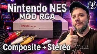 🎮 Le Mod RCA sur Nintendo Nes ! : Installation FACILE – Réparation PARTIE 2 🔧 #tutorial