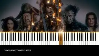 My Name Is Barbossa - Pirates of the Caribbean: Dead Men Tell No Tales; Piano Arrangement