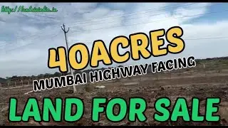 40ACRES MUMBAI HIGHWAY FACING LAND FOR SALE NEAR KAMKOLE TOLL TAX CONTACT FOR BUY landsinindia.in