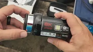 8K Video Camera 64MP Camcorder