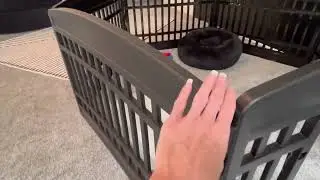 IRIS 24 inch 6 Panel Exercise Pet Playpen with Door Review