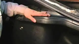Replacing a Power Antenna: Remove Panel