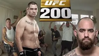 UFC 200 - Cain Velasquez VS Travis Browne - REACTION LIVE