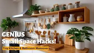 Genius Small Apartment Kitchen & Bathroom Decor Ideas That Maximize Space Without Sacrificing Style