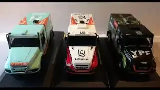 LOS IVECO POWERSTAR DE LA COLECCION  DAKAR  ( colecci&oacute;n anterior y actual )
