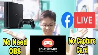 How to Livestream using Omlet Arcade on PS4 Facebook Live
