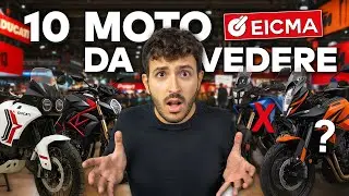 10 MOTO che DEVI ASSOLUTAMENTE VEDERE a EICMA 2025 (e 2 che ti deluderanno)