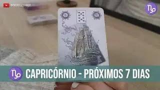 ♑ CAPRICÓRNIO 🔮 PRÓXIMOS 7 DIAS 🔮 Período de calmaria e paz 🕊️ Fluindo lentamente ⛴️