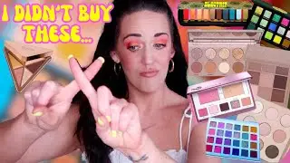 PALETTES I ALMOST BOUGHT, BUT I'M GLAD I DIDN'T 2023 ⛱️ EYESHADOW PALETTE ANTI - HAUL