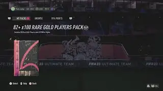 FIFA 23 82X100 pack OPENING