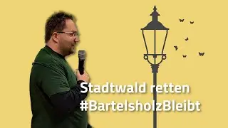 L&uuml;becker Stadtwald retten! #BartiBleibt von Eichi und Maraike