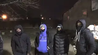 WEST BALTIMORE RAW STREETS AT NIGHT