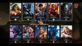 DC Şampiyonları vs Antaris Şampiyonları |Arena of Valor #109