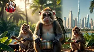 Smart Monkeys&rsquo; Survival Journey: Cooking, Camping, and Exploring the World