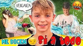 DICIENDO SÍ a TODO a Hugo HAACK en 1 HORA 🤣 OBEDECEN todas mis ÓRDENES y pasa ESTO 😱